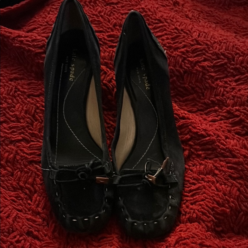 Kate Spade Black Loafers